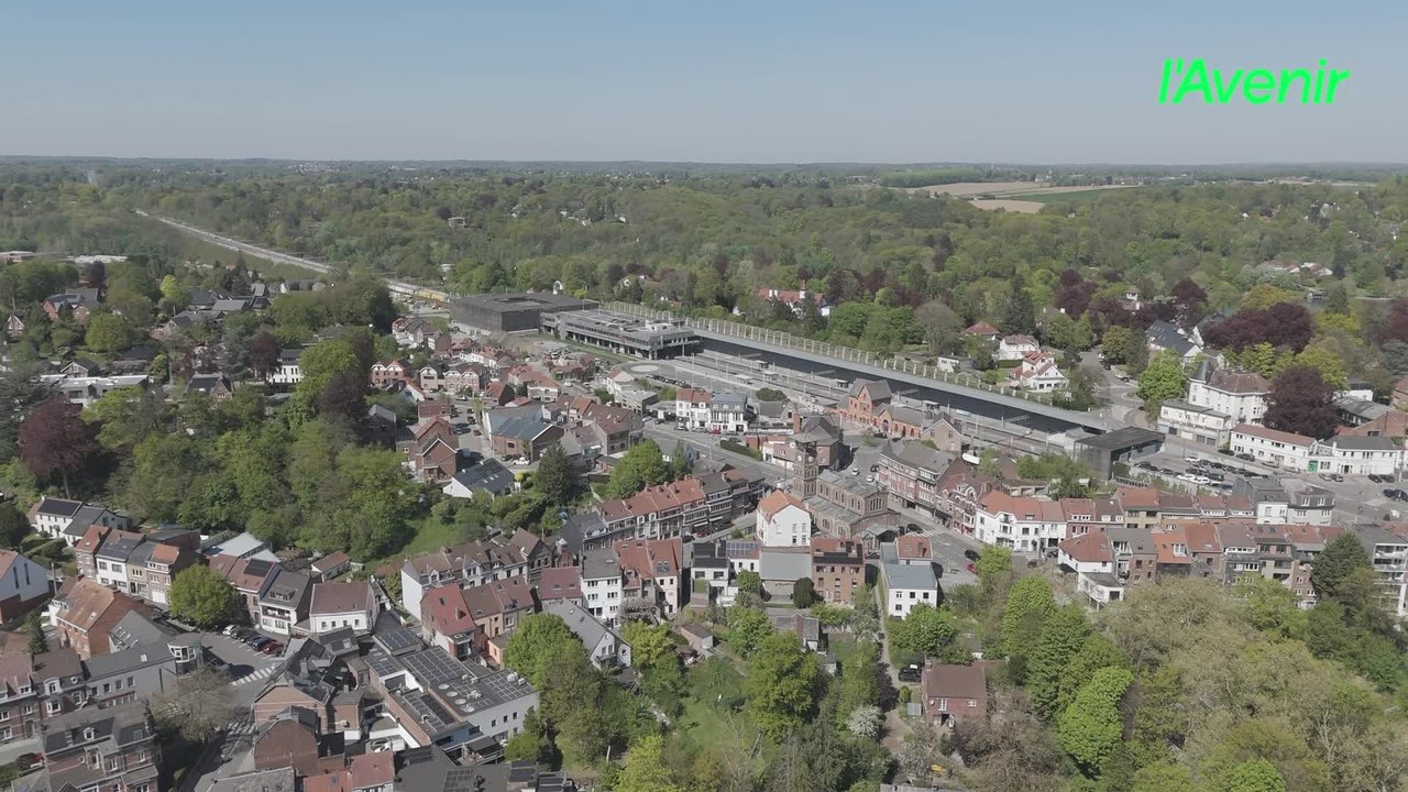 Le Brabant wallon vu du ciel : Genval, entre lac et villas de prestige