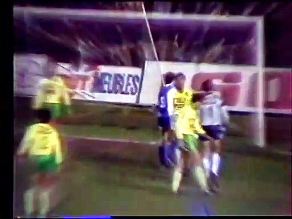 BASTIA  - NANTES - 1985 - SAISON 1985/1986 -