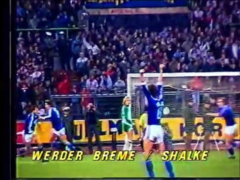 BREME - SCHALKE - 1985 - SAISON 1985/1986 -