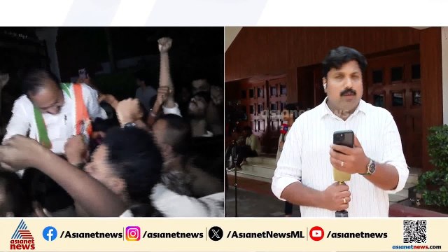 കേരള ഹൗസിൽ വി ഡി സതീശന് സ്വീകരണം, സണ്ണി ജോസഫിനെതിരെ ഭീഷണി മുദ്രാവാക്യം; നടപടിക്കൊരുങ്ങി NSUI