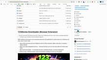Chrome Browser Extension Method for Saving Videos Offline