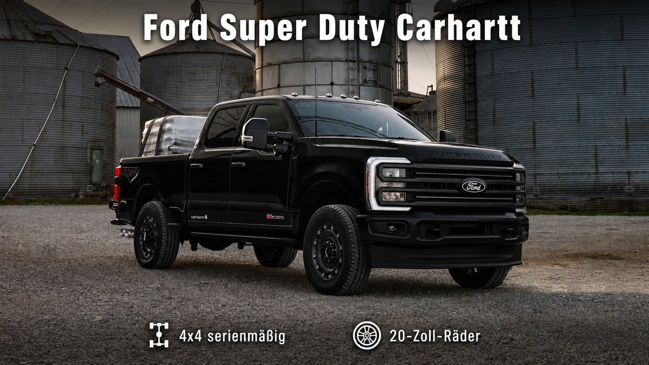 2027 Ford Super Duty Carhartt bringt Detroit-DNA zum Pickup