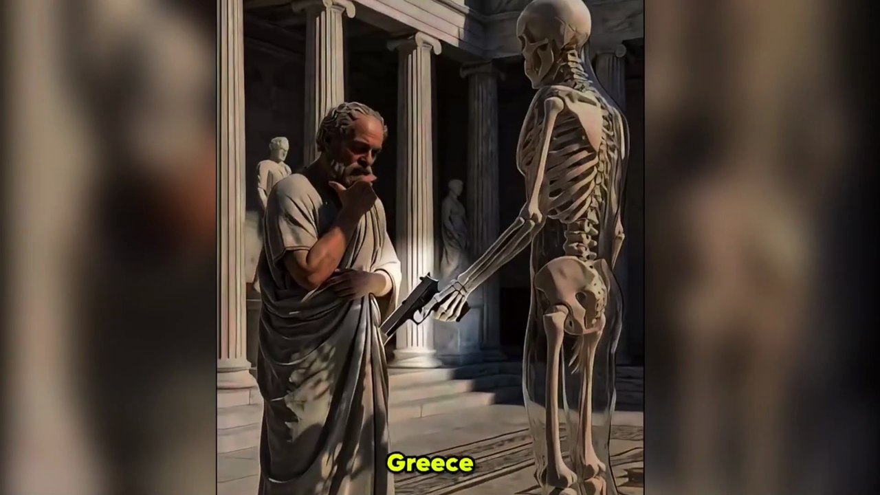 what if had a gun in ancient Greece