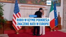 Rubio w Rzymie: USA podkreślają znaczenie NATO i obecności w Europie