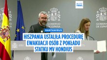 Hantawirus. Hiszpanie przebywający na pokładzie MV Hondius zostaną poddani obowiązkowej kwarantannie w Madrycie