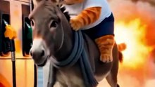 AI Video Animal Cat 😺🤖🔥 | Funny & Creative Cat Moments