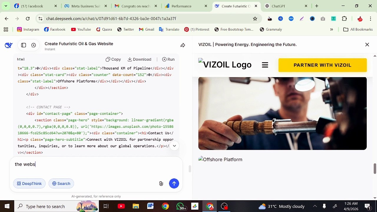 OIL AND GAS WEBSITE : How to Create Oil and Gas Website