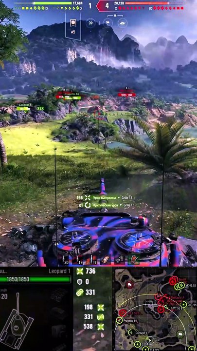 Leopard 1 8.2K DMG, 10 frags