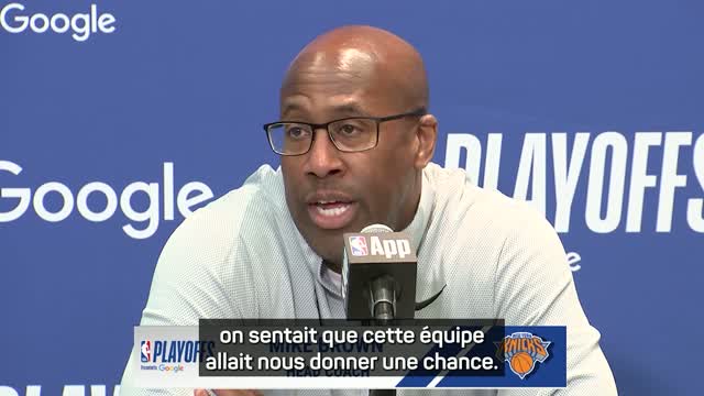 Knicks - Brown : "On a une chance d'être champions"