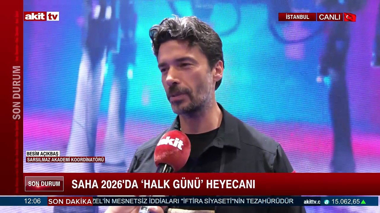 SAHA 2026'da Halk Günü heyecanı #Haber #Gündem