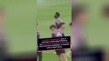 Real Madrid train after a week of controversy