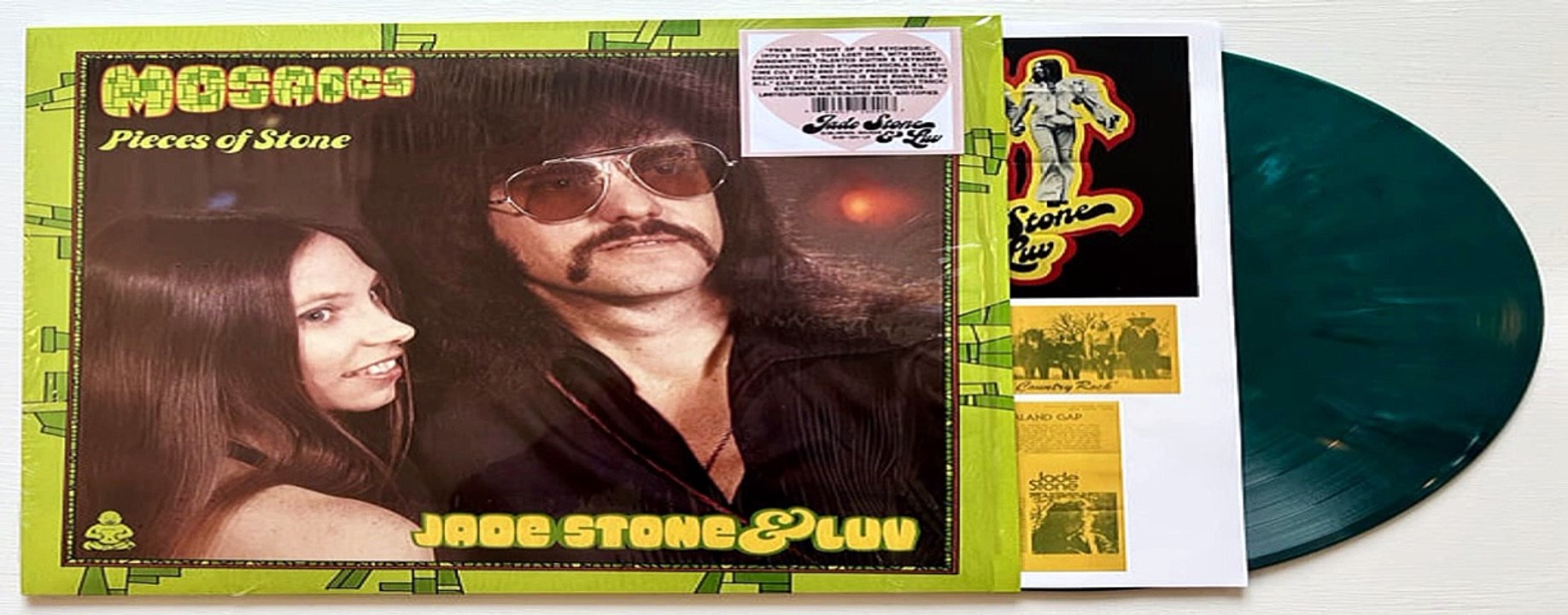 Jade Stone & Luv — Mosaics Pieces Of Stone 1977 (USA, Psychedelic Rock)
