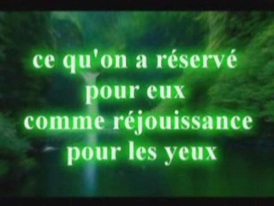 Islam - indique moi une oeuvre qui me fera entrer au Paradis