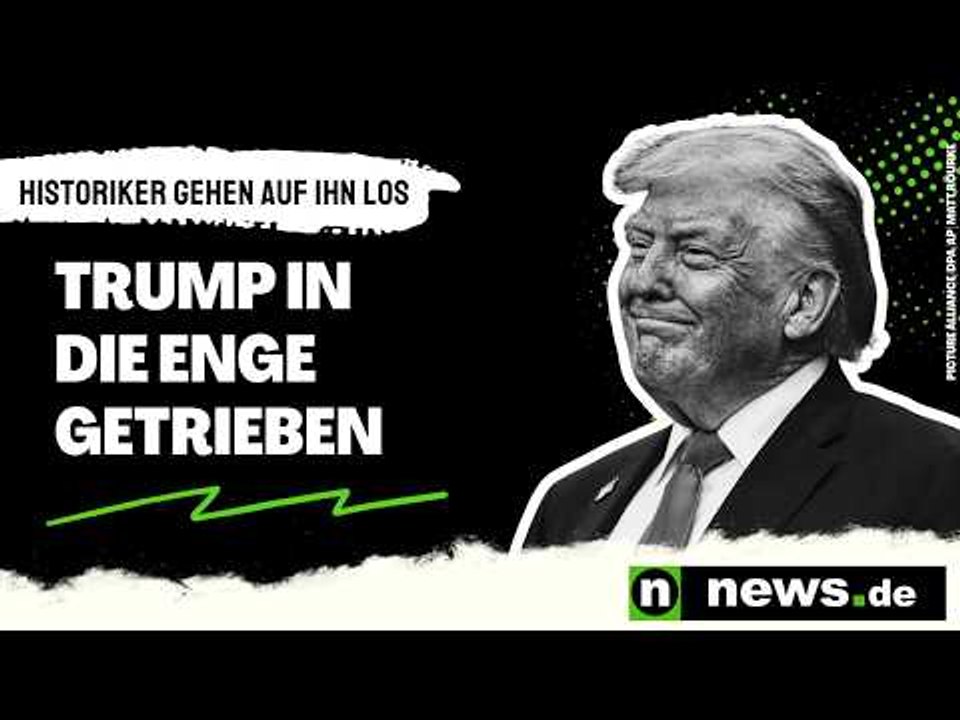 Trump in die Enge getrieben - jetzt gehen Historiker auf ihn los