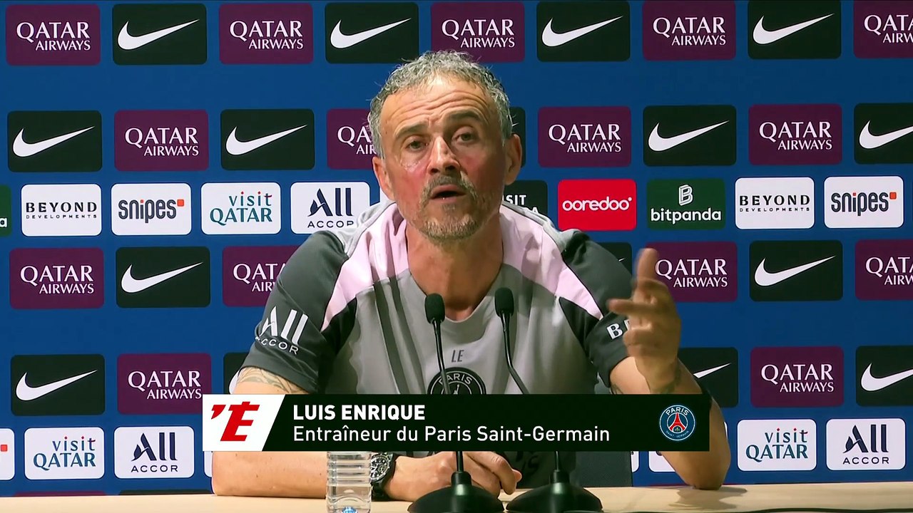 Luis Enrique sur une prolongation au PSG : « J’ai le soutien du président et des supporters depuis le premier jour » - Foot - Ligue 1 - PSG