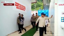 Buat Tawa! Prabowo Pura-Pura Kabur Kala Disoraki Emak-Emak Resmikan Kampung Nelayan di Gorontalo