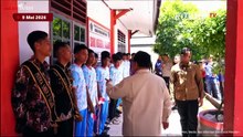 Presiden Prabowo Nyanyi Bareng Anak-Anak & Warga, Kunjungi Miangas Pulau Terluar Indonesia