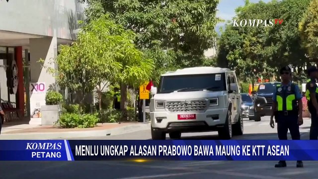 Jadi Sorotan! Ini Alasan Prabowo Bawa Mobil Maung ke KTT ke-48 ASEAN di Filipina | KOMPAS PETANG