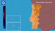 Norte e Centro sob maior risco de chuva intensa: depressão fria mantém tempo instável até quarta-feira