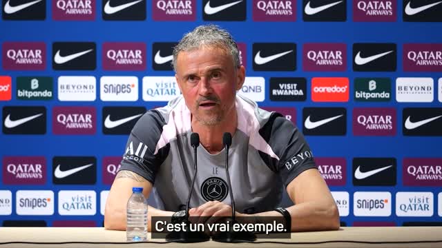 PSG - Luis Enrique : "Zaïre-Emery est un joueur incroyable"