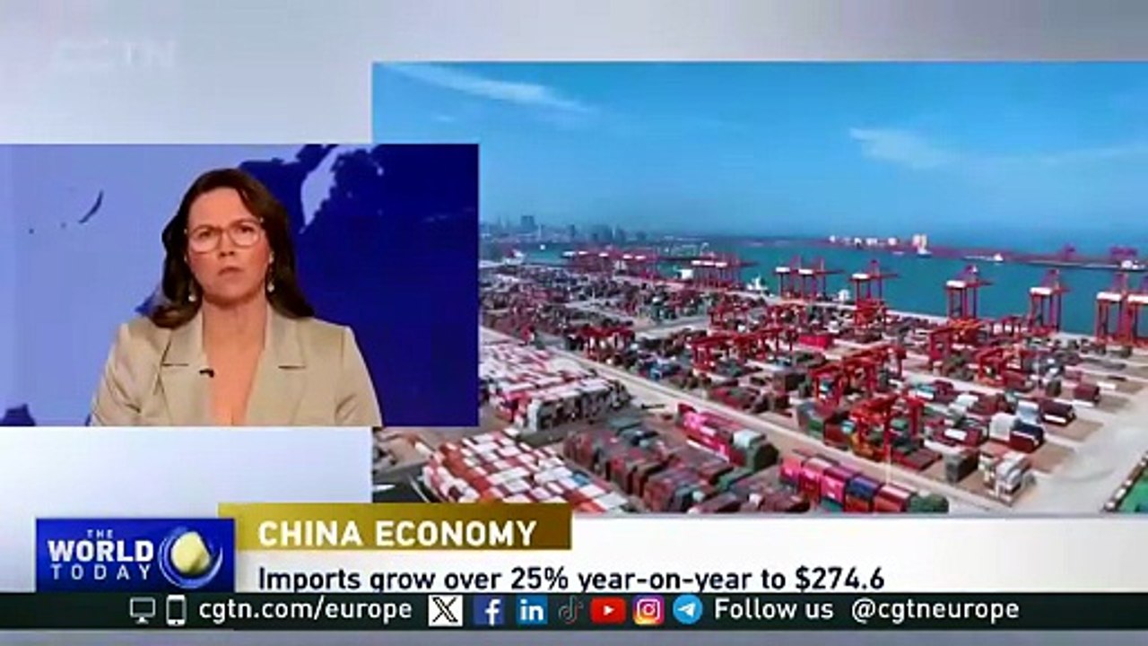China's Trade Data Stronger than Expected in April
