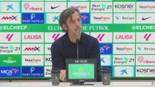 Rueda de prensa completa de Quique Sánchez Flores tras el Elche-Alavés
