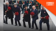 Agong Ketua Negara Malaysia pertama hadir sambutan Hari Kemenangan di Moscow