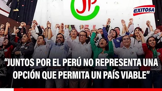 Juntos por el Perú no parece deslindar de las economías criminales, señala Víctor Fuentes
