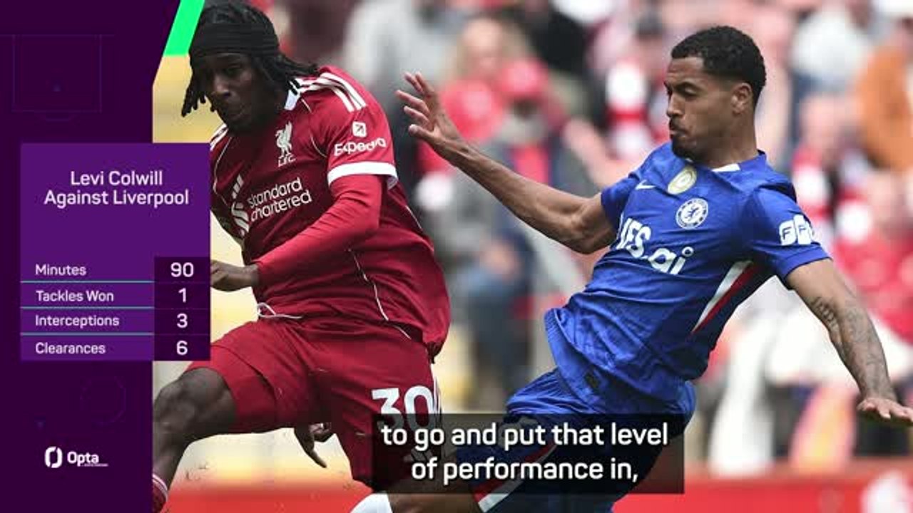 McFarlane praises 'extraordinary' Colwill after Liverpool draw