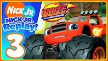 Nick Jr. Replay Walkthrough Part 3 (iOS) Blaze and the Monster Machines