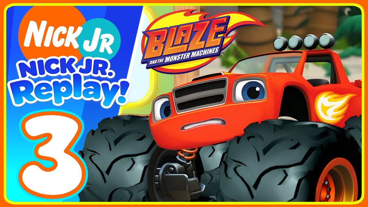 Nick Jr. Replay Walkthrough Part 3 (iOS) Blaze and the Monster Machines
