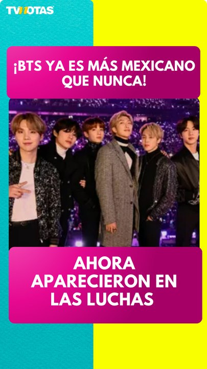 ¡BTS fue visto en las luchas mexicanas!