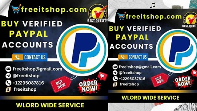 Buy Verified USA PayPal Accounts (Aged & High Limit)