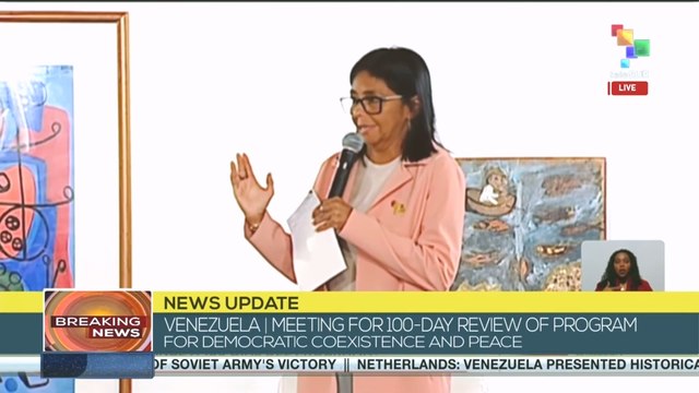 Acting Pres. Delcy Rodriguez statements