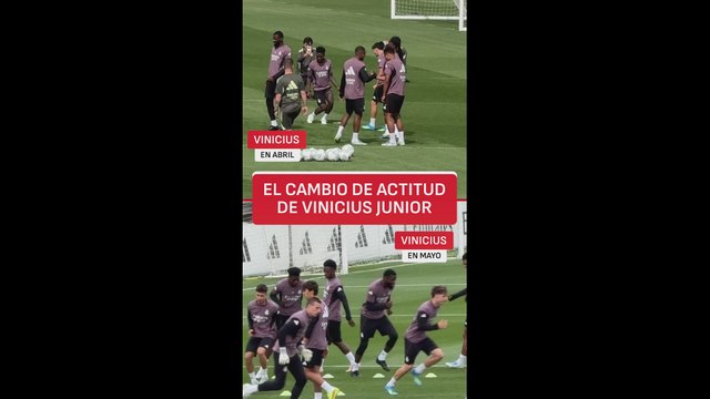 El cambio de actitud de Vinicius en los entrenamientos tras la pelea Valverde - Tchouaméni