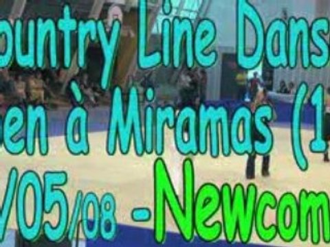 NEWCOMER ADULTES OPEN COUNTRY LINE DANSE MIRAMAS 17-05-2008