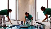 Epoxy ocean floor transformation