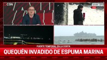 Las playas de Quequén, invadidas por espuma marina II
