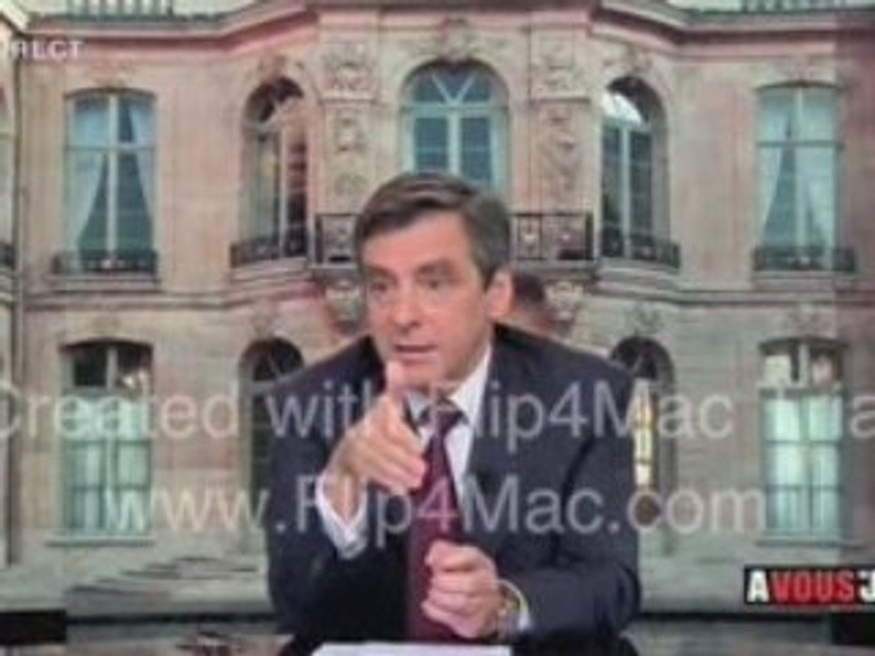 François Fillon "À vous de juger" France2 le 12 juin 2008