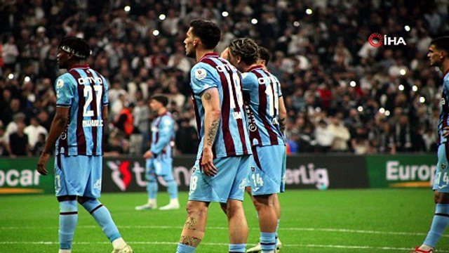 Trendyol Süper Lig: Beşiktaş: 1 - Trabzonspor: 2 (Maç sonucu) | Ajansspor | IHA