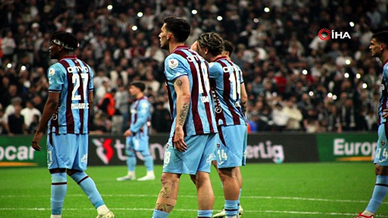 Trendyol Süper Lig: Beşiktaş: 1 - Trabzonspor: 2 (Maç sonucu) | Ajansspor | IHA
