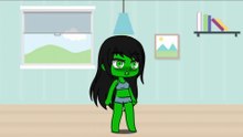 Martha She Hulk Transformation - Gacha Club