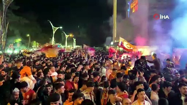 Tatvan’da Galatasaray’ın şampiyonluğu coşkuyla kutlandı | Ajansspor | IHA