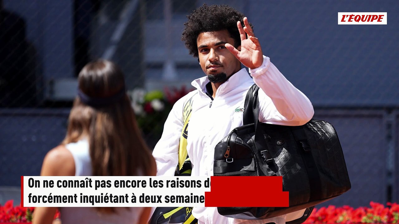 À deux semaines de Roland-Garros, Arthur Fils contraint à l'abandon dès son entrée en lice au Masters 1000 de Rome - Tennis