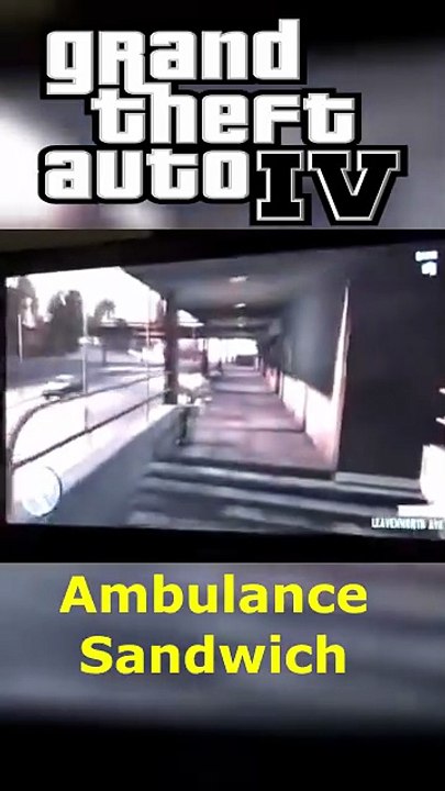 🚑🚑Ambulance Sandwich🥪🥪 | Grand Theft Auto 4 (PS3)