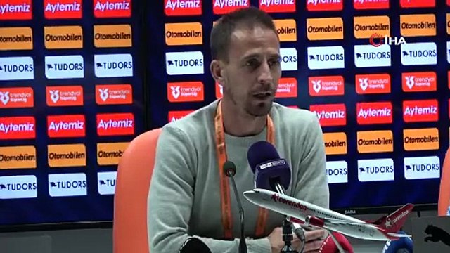 Joao Pereira: Ana hedefimize ulaştık, geçen seneden daha iyi bir sene geçiriyoruz’’ | Ajansspor | IHA