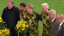 Brandt and Sule say goodbye to the Yellow Wall