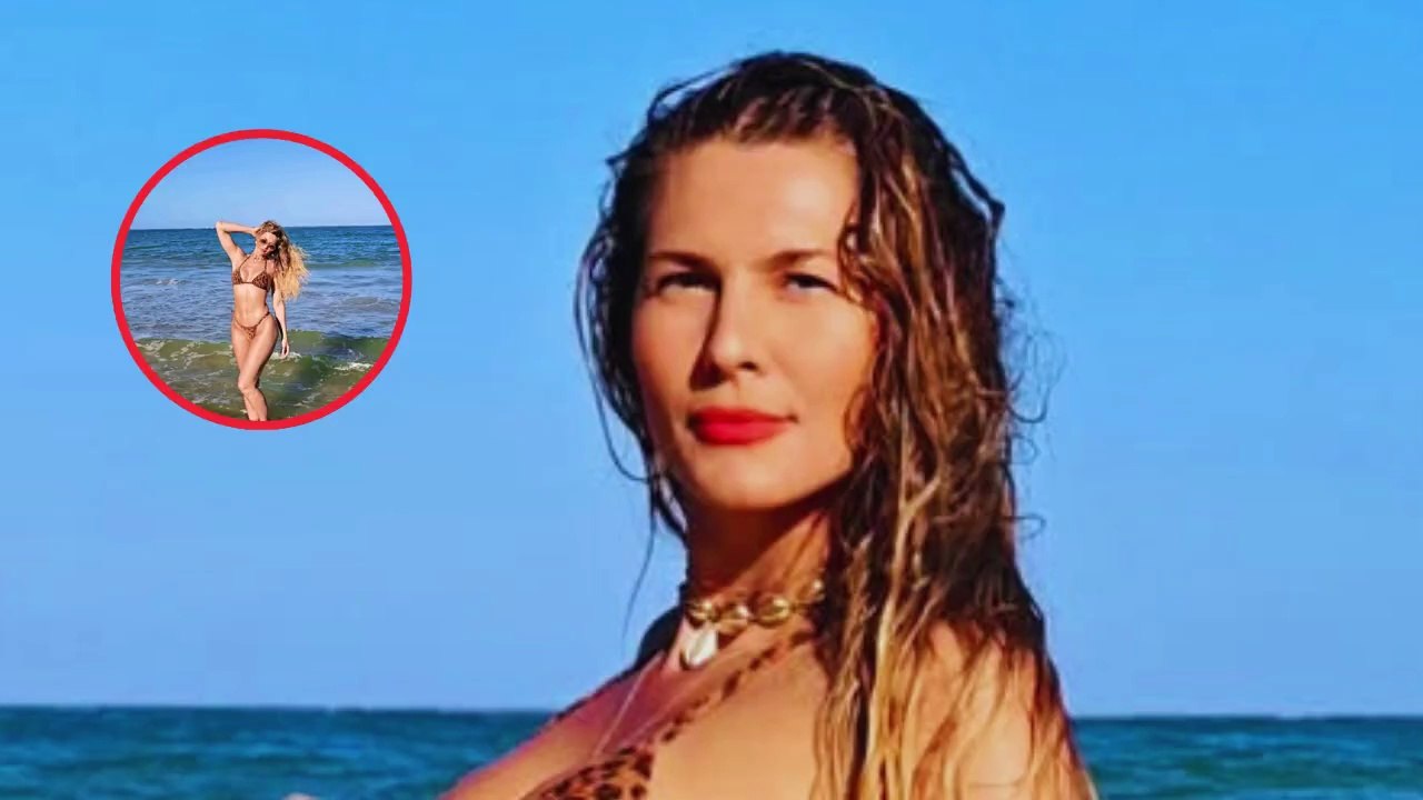 Lívia Andrade compartilha momento leve em Trancoso “refresco”