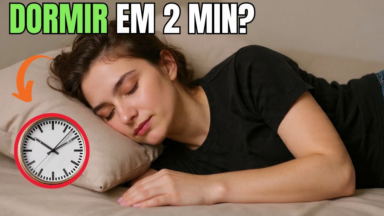 Militares Criaram um Método para Dormir em 2 minutos… Será que Funciona_