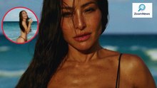 Sabrina Sato chama atenção com forma física em dia de praia no Rio